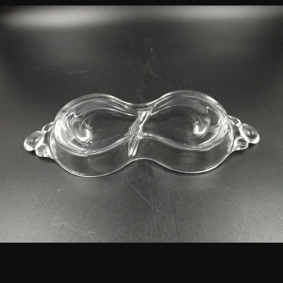 DUNCAN & MILLER Vintage Canterbury 3 piece Crystal Sugar, Creamer & Divided Tray - Picture 8 of 11